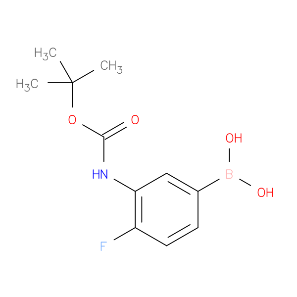 (3-((Tert-Butoxycarbonyl)Amino)-4-Fluorophenyl)Boronic Acid