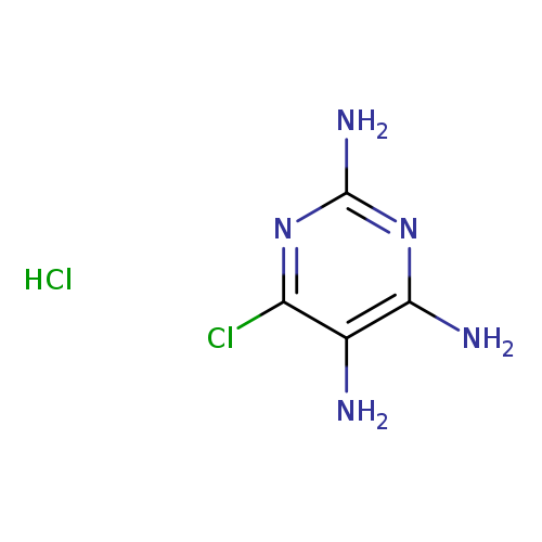 2,4,5-Pyrimidinetriamine, 6-chloro-, monohydrochloride (9CI)