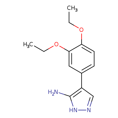 4-(3,4-diethoxyphenyl)-1H-pyrazol-5-amine