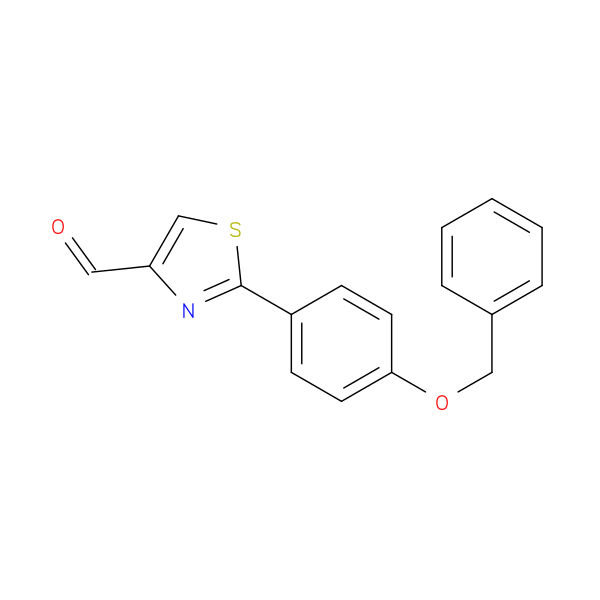 2-(4-Benzyloxy-phenyl)-thiazole-4-carbaldehyde