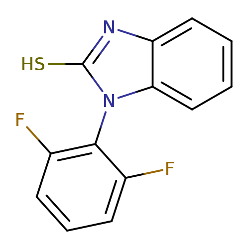 1-(2,6-difluorophenyl)-1H-1,3-benzodiazole-2-thiol