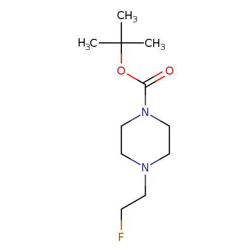 1-Piperazinecarboxylic acid, 4-(2-fluoroethyl)-, 1,1-dimethylethyl ester