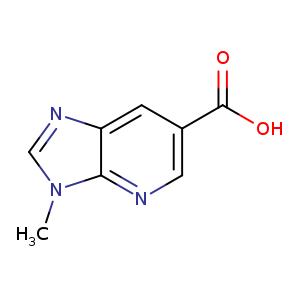 3-Methyl-3H-imidazo[4,5-b]pyridine-6-carboxylic acid