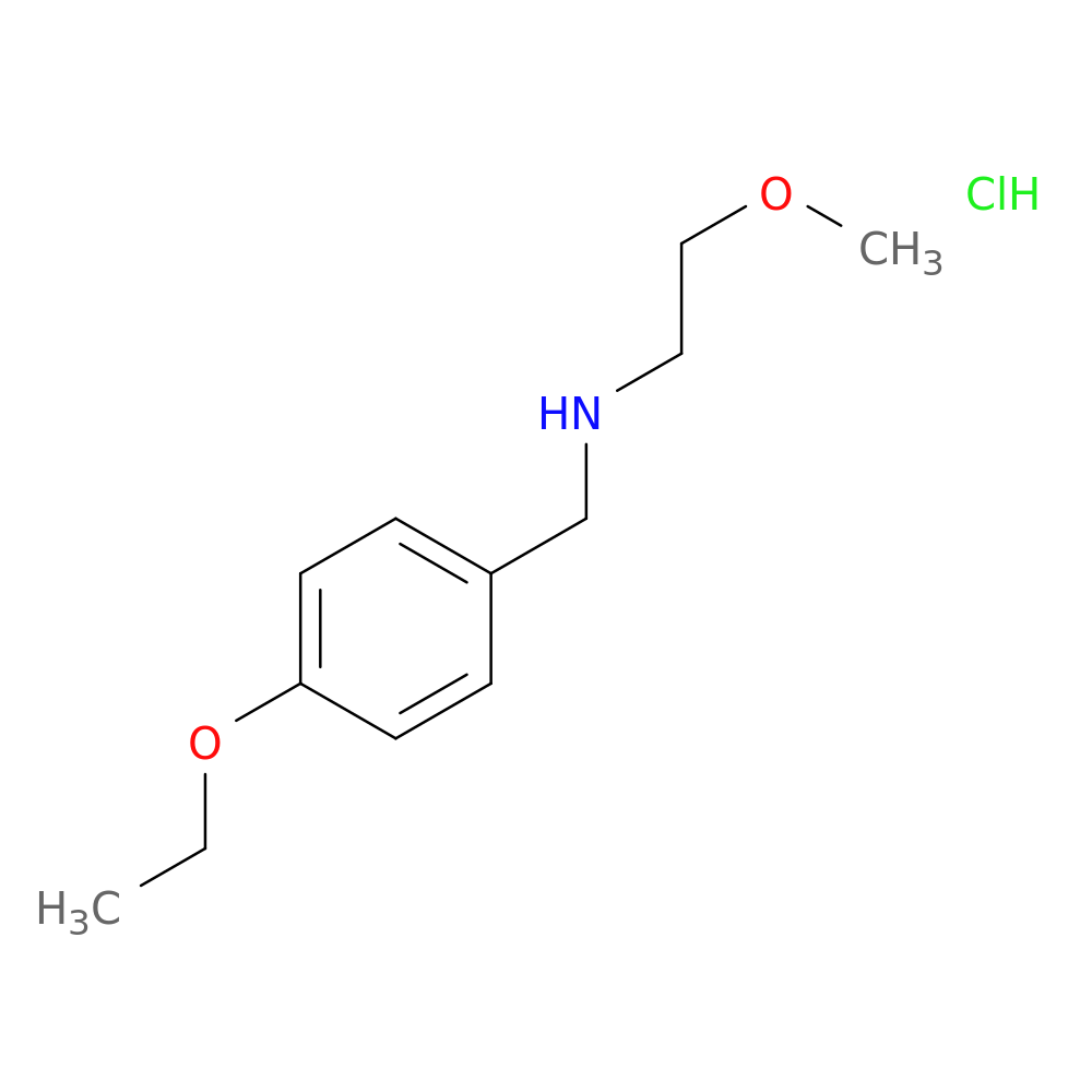 N-(4-Ethoxybenzyl)-2-methoxyethanamine hydrochloride