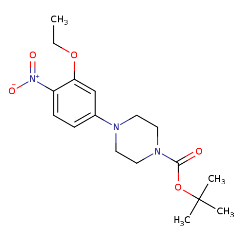 tert-butyl 4-(3-ethoxy-4-nitrophenyl)piperazine-1-carboxylate