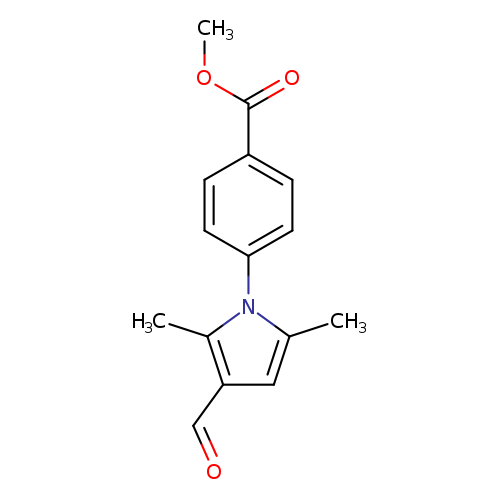 Methyl 4-(3-formyl-2,5-dimethyl-1h-pyrrol-1-yl)benzoate