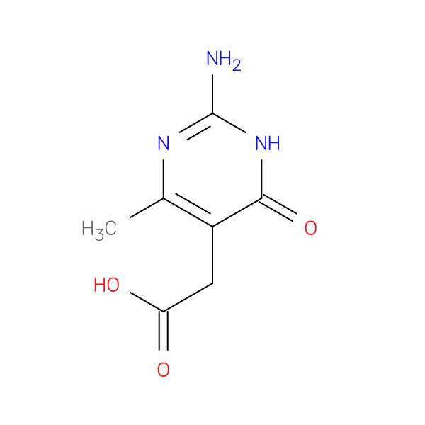 2-(2-Amino-4-methyl-6-oxo-1,6-dihydropyrimidin-5-yl)acetic acid