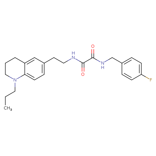 N'-[(4-fluorophenyl)methyl]-N-[2-(1-propyl-1,2,3,4-tetrahydroquinolin-6-yl)ethyl]ethanediamide