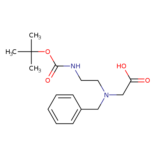 2-[benzyl(2-{[(tert-butoxy)carbonyl]amino}ethyl)amino]acetic acid