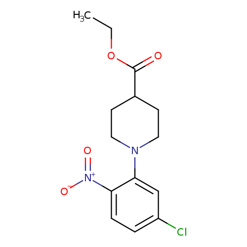 Ethyl 1-(5-chloro-2-nitrophenyl)piperidine-4-carboxylate