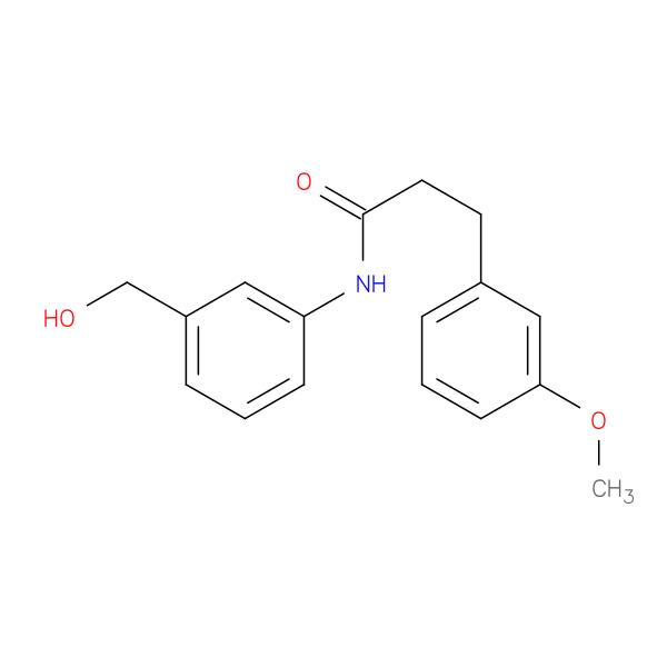 N-[3-(hydroxymethyl)phenyl]-3-(3-methoxyphenyl)propanamide