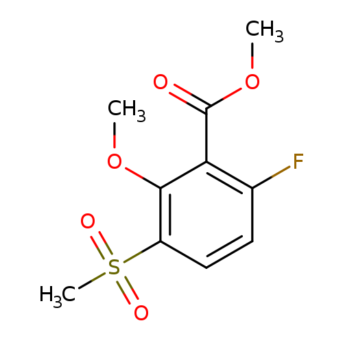 Methyl6-Fluoro-2-methoxy-3-(methylsulfonyl)benzoate