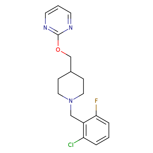 2-({1-[(2-chloro-6-fluorophenyl)methyl]piperidin-4-yl}methoxy)pyrimidine