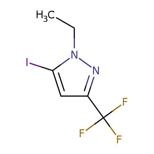 1-ethyl-5-iodo-3-(trifluoromethyl)-1H-pyrazole