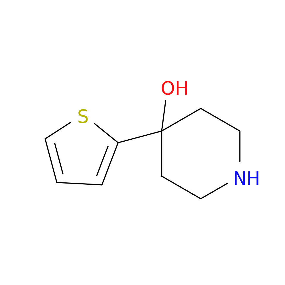 4-Thien-2-ylpiperidin-4-ol