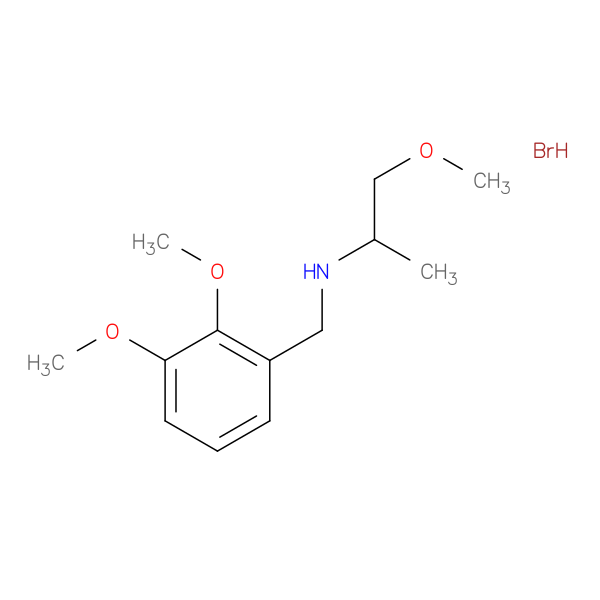 N-(2,3-dimethoxybenzyl)-1-methoxy-2-propanamine hydrobromide