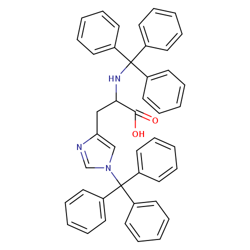 2-(tritylamino)-3-(1-tritylimidazol-4-yl)propanoic acid