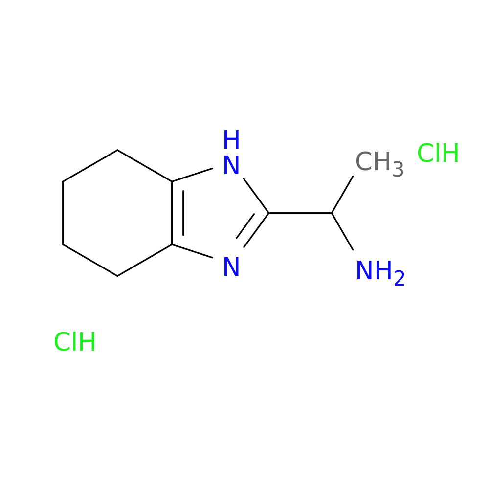 1-(4,5,6,7-Tetrahydro-1H-benzo[d]imidazol-2-yl)ethan-1-amine dihydrochloride
