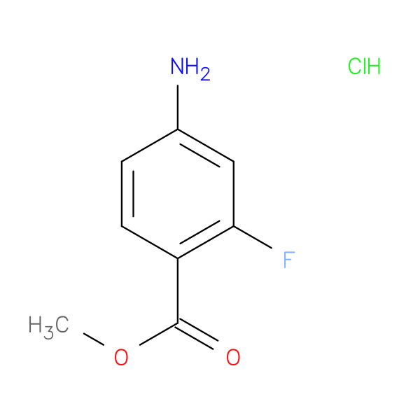 METHYL 4-AMINO-2-FLUOROBENZOATE HYDROCHLORIDE