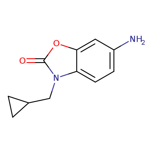 6-amino-3-(cyclopropylmethyl)-2,3-dihydro-1,3-benzoxazol-2-one