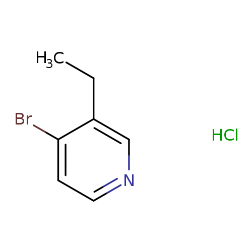 Pyridine, 4-bromo-3-ethyl-, hydrochloride (1:1)