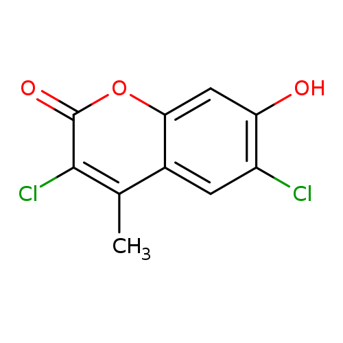 2H-1-Benzopyran-2-one, 3,6-dichloro-7-hydroxy-4-methyl