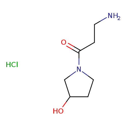 3-aMino-1-(3-hydroxy-1-pyrrolidinyl)-1-Propanone