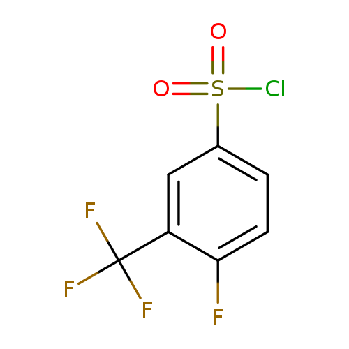 Benzenesulfonyl chloride, 4-fluoro-3-(trifluoromethyl)-