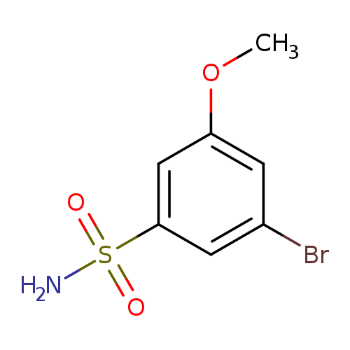 3-Bromo-5-methoxybenzenesulfonamide