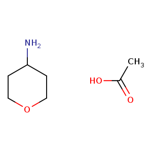 Tetrahydro-2H-pyran-4-amine acetate