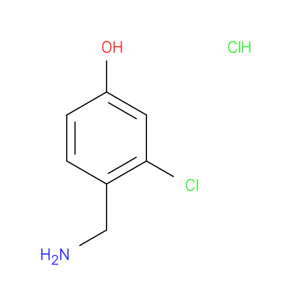 4-(aminomethyl)-3-chlorophenol hydrochloride