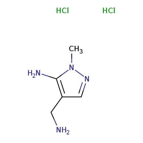 4-(aminomethyl)-1-methyl-1H-pyrazol-5-aminedihydrochloride