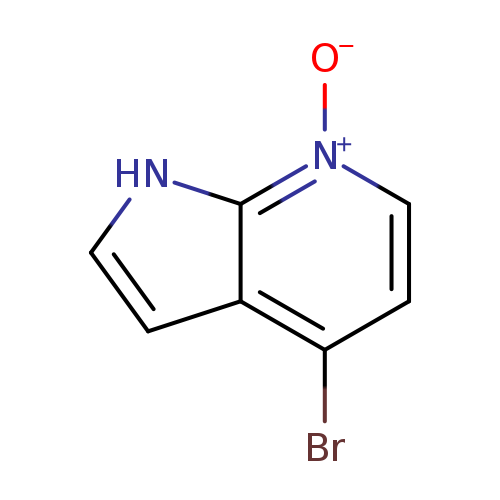 1H-Pyrrolo[2,3-b]pyridine, 4-broMo-, 7-oxide