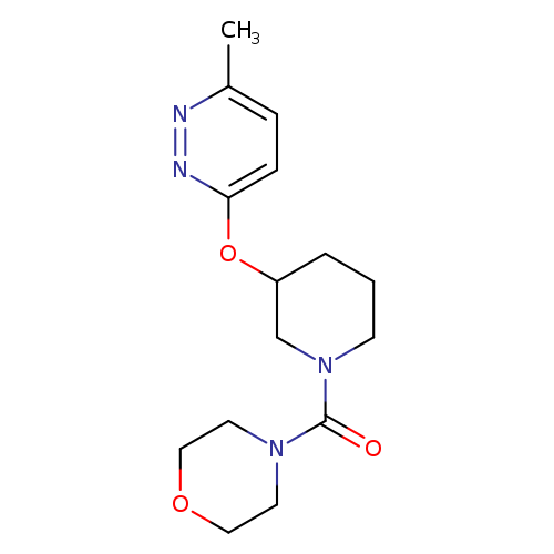4-{3-[(6-methylpyridazin-3-yl)oxy]piperidine-1-carbonyl}morpholine