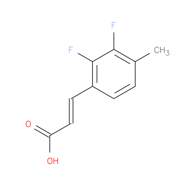 3-(2,3-Difluoro-4-methylphenyl)acrylic acid