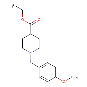 Ethyl 1-(4-methoxybenzyl)piperidine-4-carboxylate