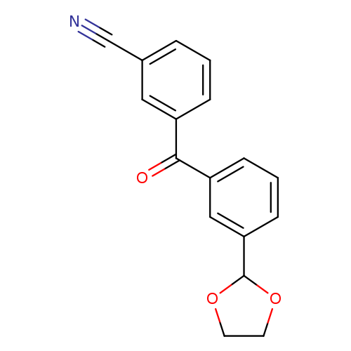 3-Cyano-3'-(1,3-dioxolan-2-yl)benzophenone