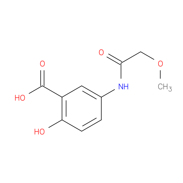 2-Hydroxy-5-(2-methoxyacetamido)benzoic acid
