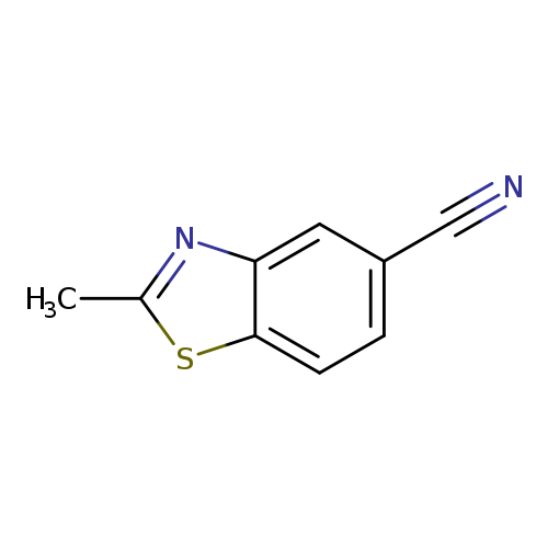 5-Benzothiazolecarbonitrile, 2-methyl-