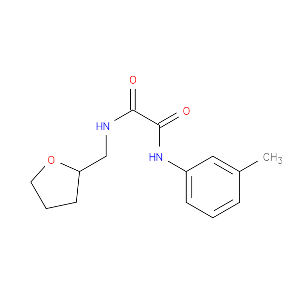 N'-(3-methylphenyl)-N-[(oxolan-2-yl)methyl]ethanediamide