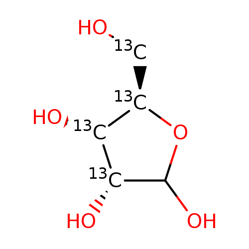 D-[2,3,4,5-13C4]RIBOSE