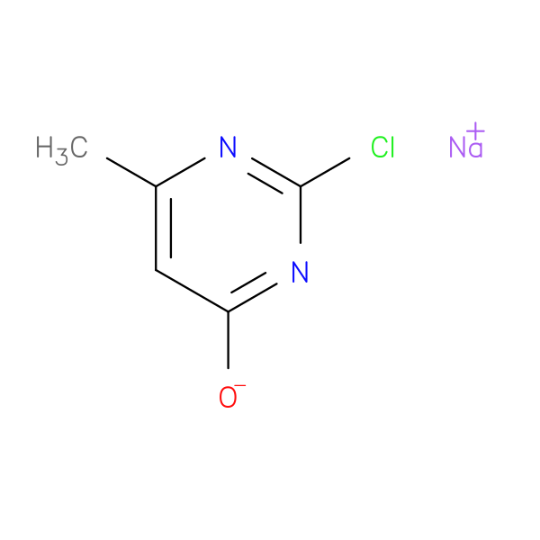 sodium 2-chloro-6-methylpyrimidin-4-olate
