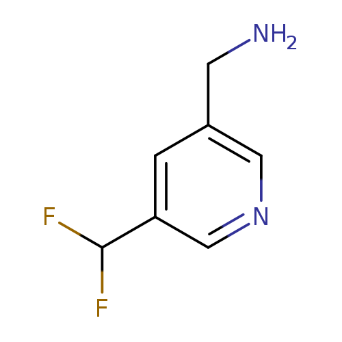 [5-(difluoromethyl)pyridin-3-yl]methanamine