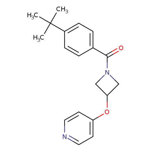 4-{[1-(4-tert-butylbenzoyl)azetidin-3-yl]oxy}pyridine