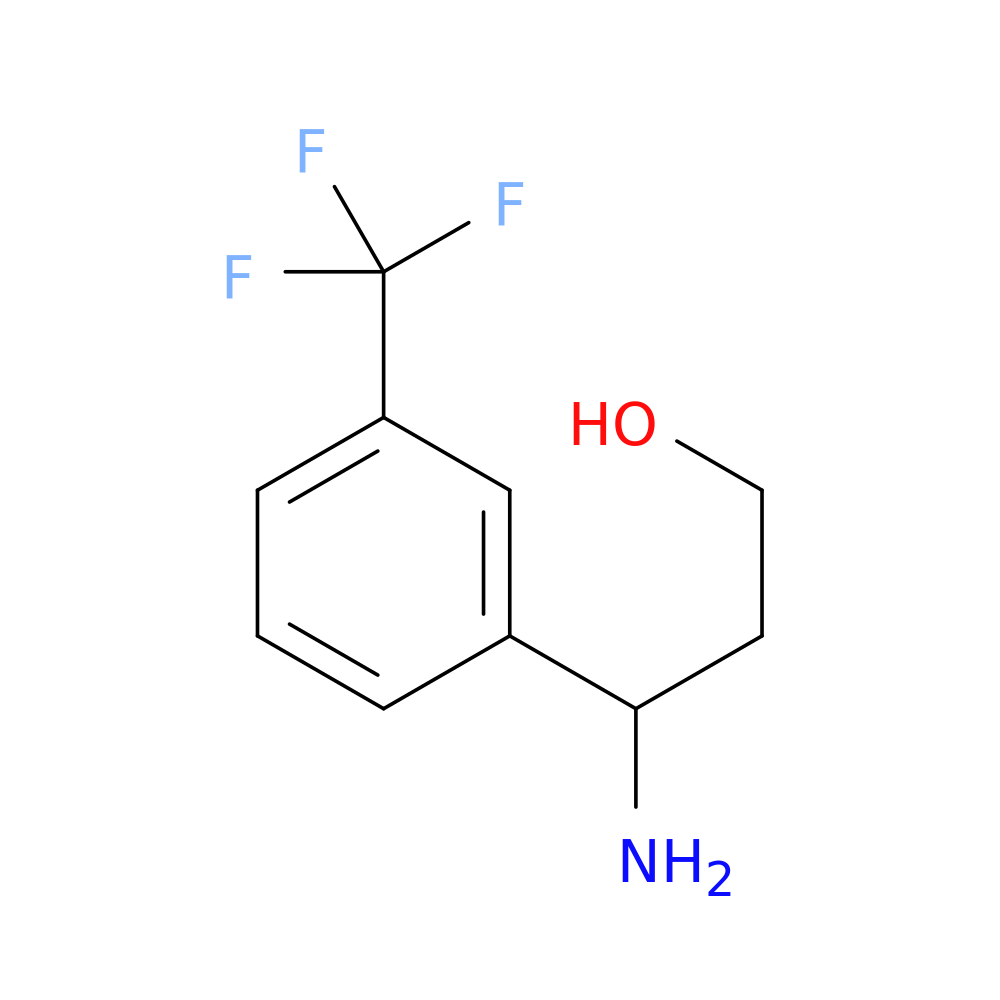 3-Amino-3-[3-(trifluoromethyl)phenyl]propan-1-ol