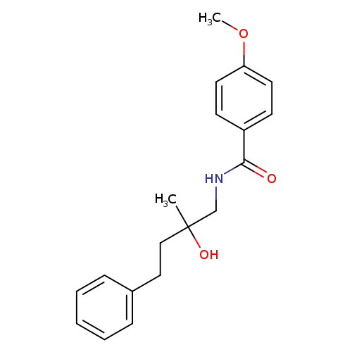 N-(2-hydroxy-2-methyl-4-phenylbutyl)-4-methoxybenzamide