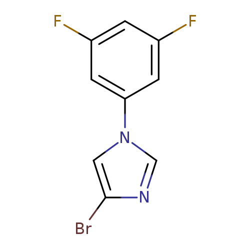 4-BROMO-1-(3,5-DIFLUOROPHENYL)IMIDAZOLE