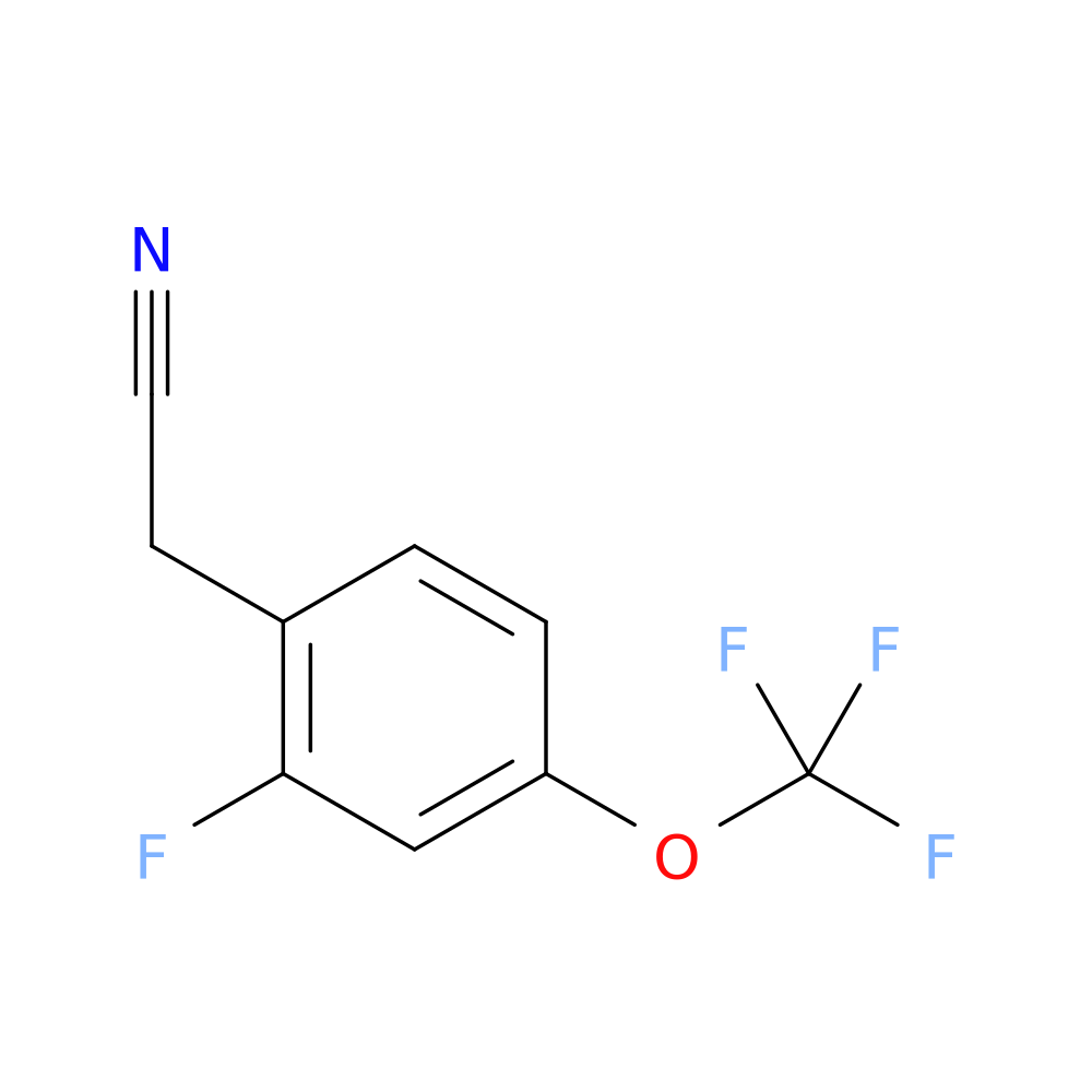 2-(2-Fluoro-4-(trifluoromethoxy)phenyl)acetonitrile
