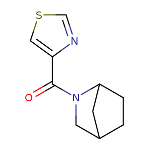 2-(1,3-thiazole-4-carbonyl)-2-azabicyclo[2.2.1]heptane