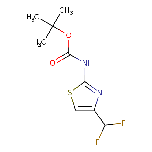 tert-Butyl (4-(difluoromethyl)thiazol-2-yl)carbamate